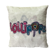 Polštář Lollipopz s flitry 38 cm