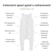 Celoroční spací pytel s nohavicemi Sleepee Meadow
