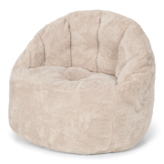 Křeslo dětské plyšové Soft Beige Little Dutch