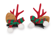 Párty sponky do vlasů vánoční parůžky