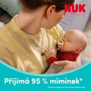Dudlík Perfect Match 0-6 m 2 ks v boxu Nuk