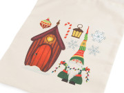 Vánoční dárkový pytlík 30x40 cm