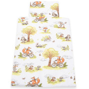 Oboustranný Set z Velvet do kočárku New Baby