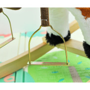 Houpací koník s melodií Milly Mally Jurášek světle hnědý