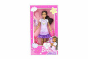 Moje první Barbie panenka - černovláska s pudlíkem
