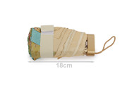 Dámský mini skládací deštník s pouzdrem