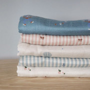 Mušelínové pleny z bambusu 60x60 cm Josefine 2 ks Nuuroo 