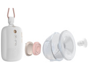 Odsávačka mléka elektrická Hands-Free Duo Premium Plus SCF532/11 + dárek Philips AVENT