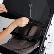 Uni síťka proti hmyzu & sluneční clona na kočárek 2 v 1 Sipo