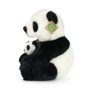 Plyšová panda s mládětem 27 cm Rappa