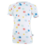 Souprava tenká chlapecká KR Outlast® Bílé kostičky / tm. lišejník Little Angel