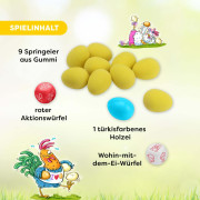 Pohybová hra pro děti Tančící vajíčka Haba