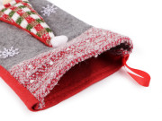 Mikulášská/vánoční punčocha 24x44 cm 