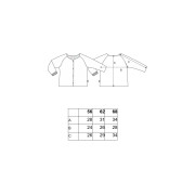 Kabátek podšitý Outlast® Starorůžová kvítka / bílá Little Angel