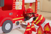 Dřevěné hasičské vozidlo velké Viga