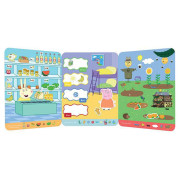 Hra se silikonovými samolepkami Prasátko Peppa