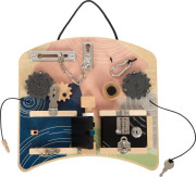 Motorická deska se zámky a otáčivými prvky small foot