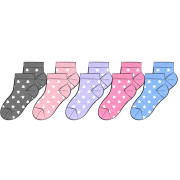 Ponožky dívčí 5pack, Minoti, 14sock 27, Holka