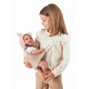 Realistická panenka miminko s měkkým látkovým tělem 42 cm Erika 33014 Antonio Juan 