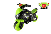 Odrážedlo motorka zeleno-černá se světlem se zvukem