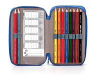 Školní pouzdro 3-patra plněné Pegas Emipo