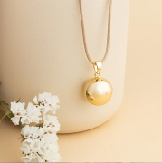 Těhotenská rolnička - zlatá