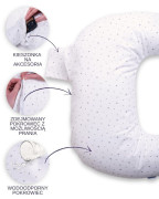 Polohovací polštář MiniRelax jersey 150 cm Babymatex