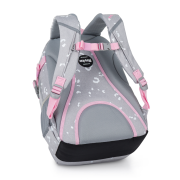 Studentský batoh Oxy Scooler Grey geometric OxyBag
