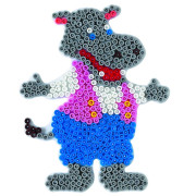 Podložka na zažehlovací korálky Hama Hroch MIDI