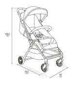 Sportovní kočárek Andrea MoMi