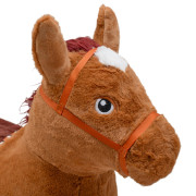 Plyšový skákací koník se zvukem Baby Mix