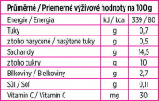 Kapsička Smoothie NUTRI-MUNE ovocná bezlepková s cereáliemi 6m+ Jablko a jahoda