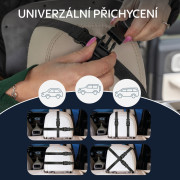 Zrcátko s LED osvětlením Deluxe, Black