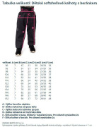 Dětské softshellové kalhoty s beránkem Lamb Grey Esito