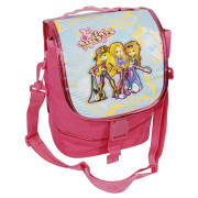 Školní batoh Cool trolley set - 4-dílná sada - modro-růžový + doplňky Winx I.
