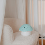 Projektor noční oblohy s bílým šumem a senzorem pláče Star Mushroom Pabobo