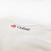 Body tenké zavinovací DR Outlast® UPF 50+ bílá káva Little Angel