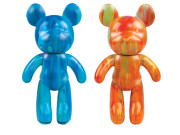 Medvídek klíčenka 2 ks k vytvoření vlastního designu 