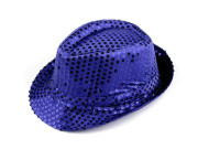 Karnevalový klobouk s flitry