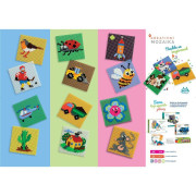 Kreativní mozaika Svět 31,5x22,5x7 cm