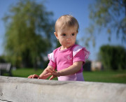 Tričko tenké KR kanýr Outlast® - tm.růžová/růžová-puntík lesk