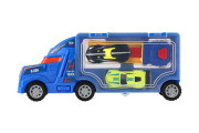 Auto kamion přepravník + auto 2 ks 28 cm na volný běh