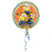 Mimoni "Zpívající balónek" 71 cm - fóliový balónek