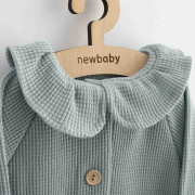 Kojenecký kabátek na knoflíky New Baby Luxury clothing Laura šedý 