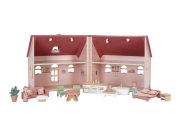 Domeček pro panenky dřevěný přenosný Little Dutch