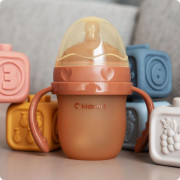 Kojenecká lahev pro kojené děti Eple 150 ml 0 - 3 m Kidnort