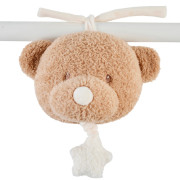 Hračka hudební Teddy medvídek Nattou 16 cm, 0 m+