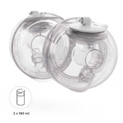 Odsávačka mateřského mléka Double Hands-free Gentle Flow Kinderkraft