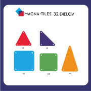 Magnetická stavebnice 32 dílů Magna-tiles