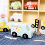 Dopravní prostředky a značky Pastel 12 ks Tooky Toy